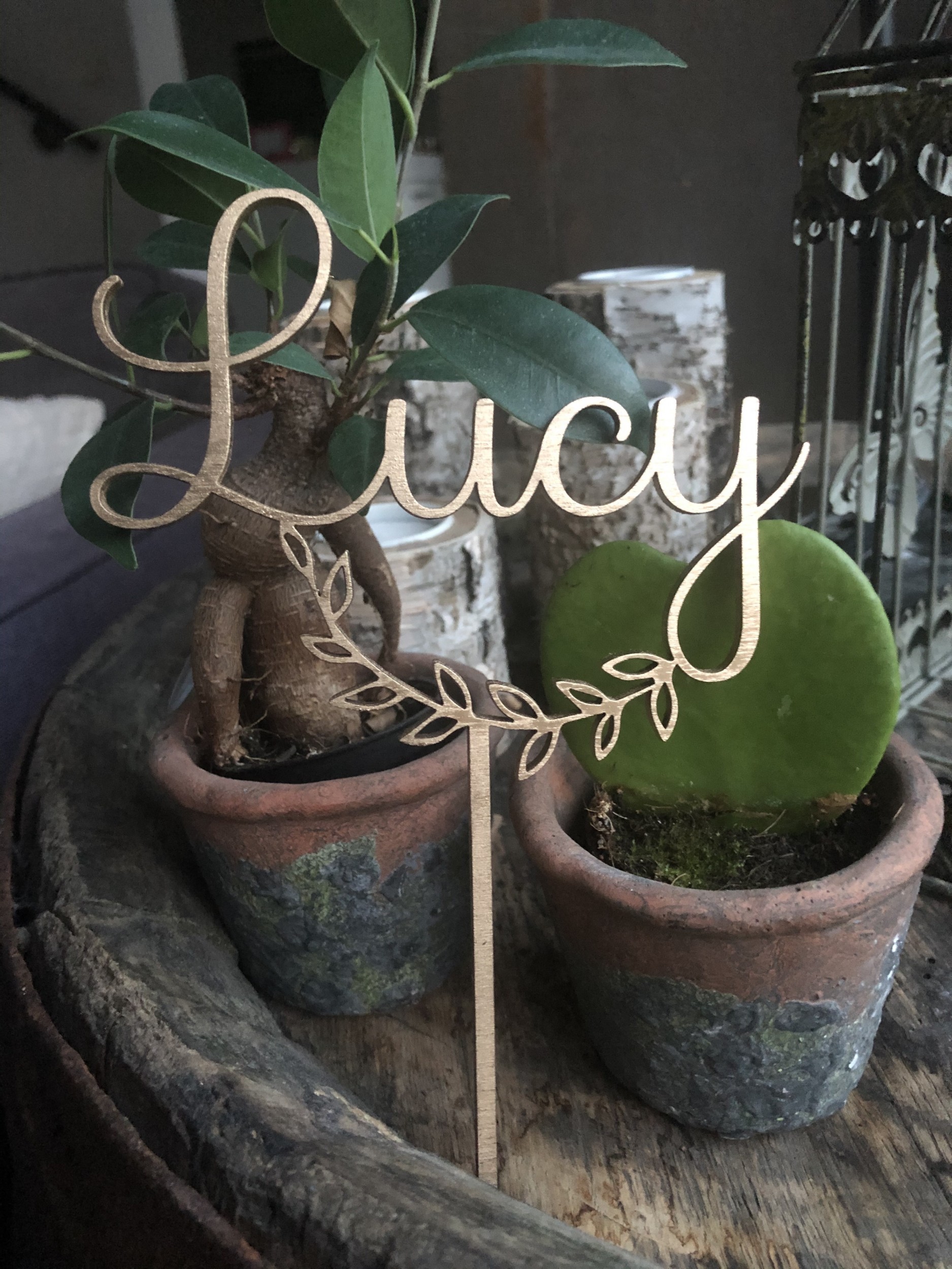 Cake topper Lucy